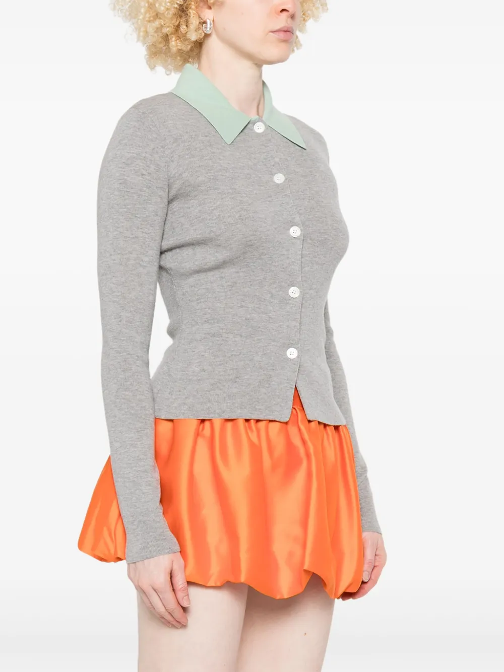 Self-portrait Merino Wool Cardigan
