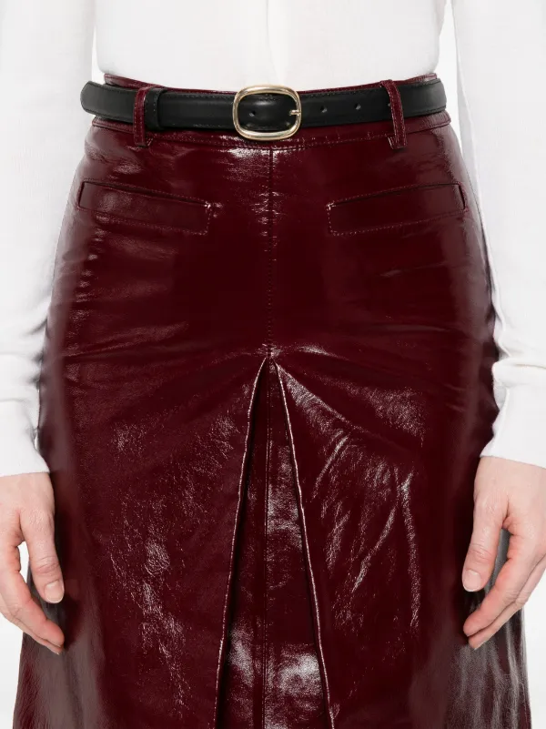 スカート SELF PORTRAIT LEATHER SKIRT SELF-PORTRAIT | Leather Mini Skirt | Women | Lane Crawford