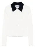 Self-Portrait wool cardigan - Neutrals