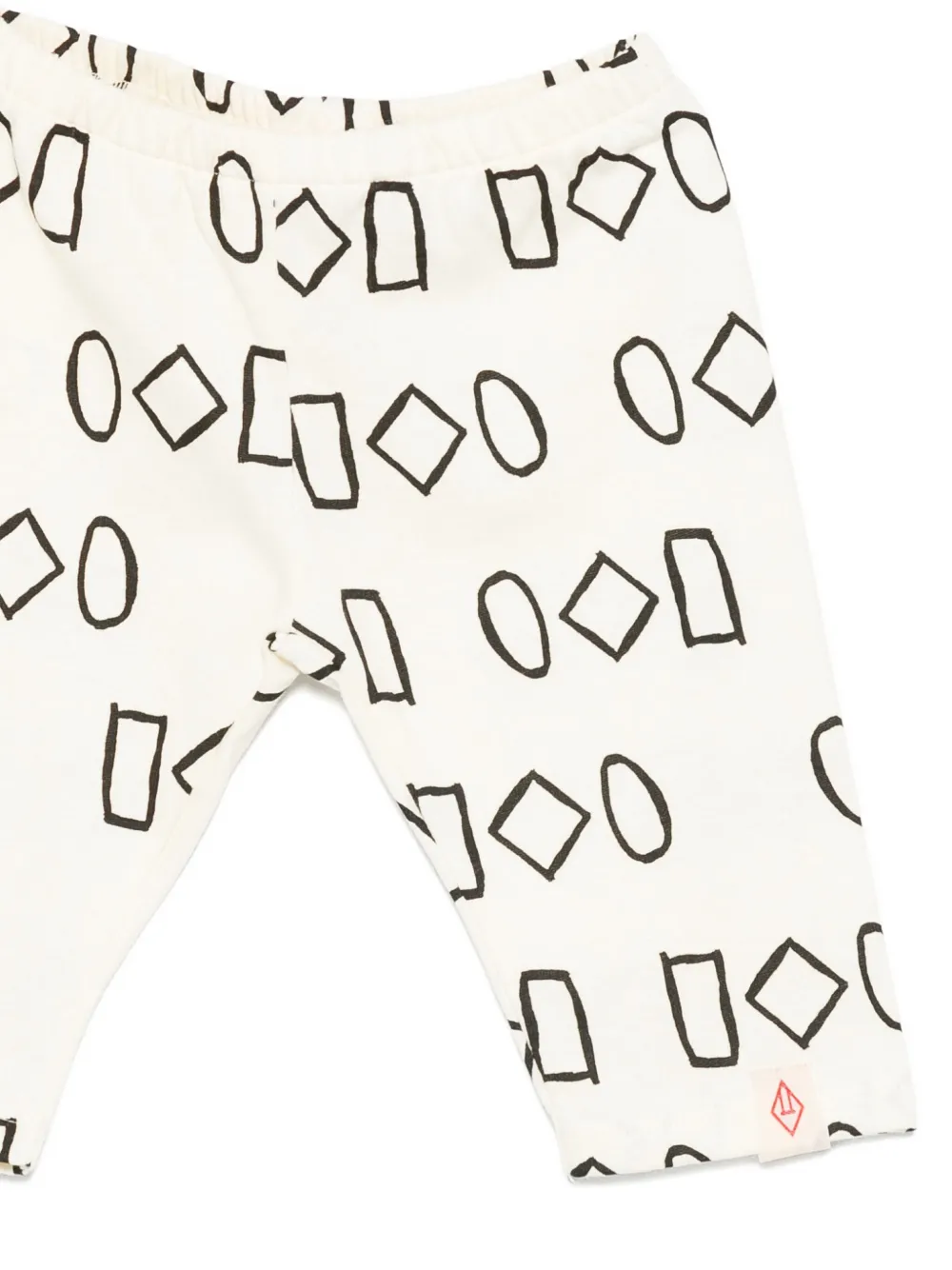 The Animals Observatory Trainingspak met geometrische print Wit