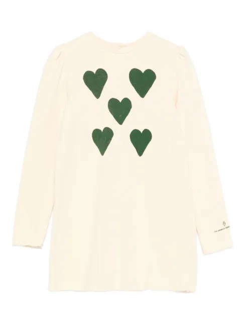 The Animals Observatory heart-print mini dress