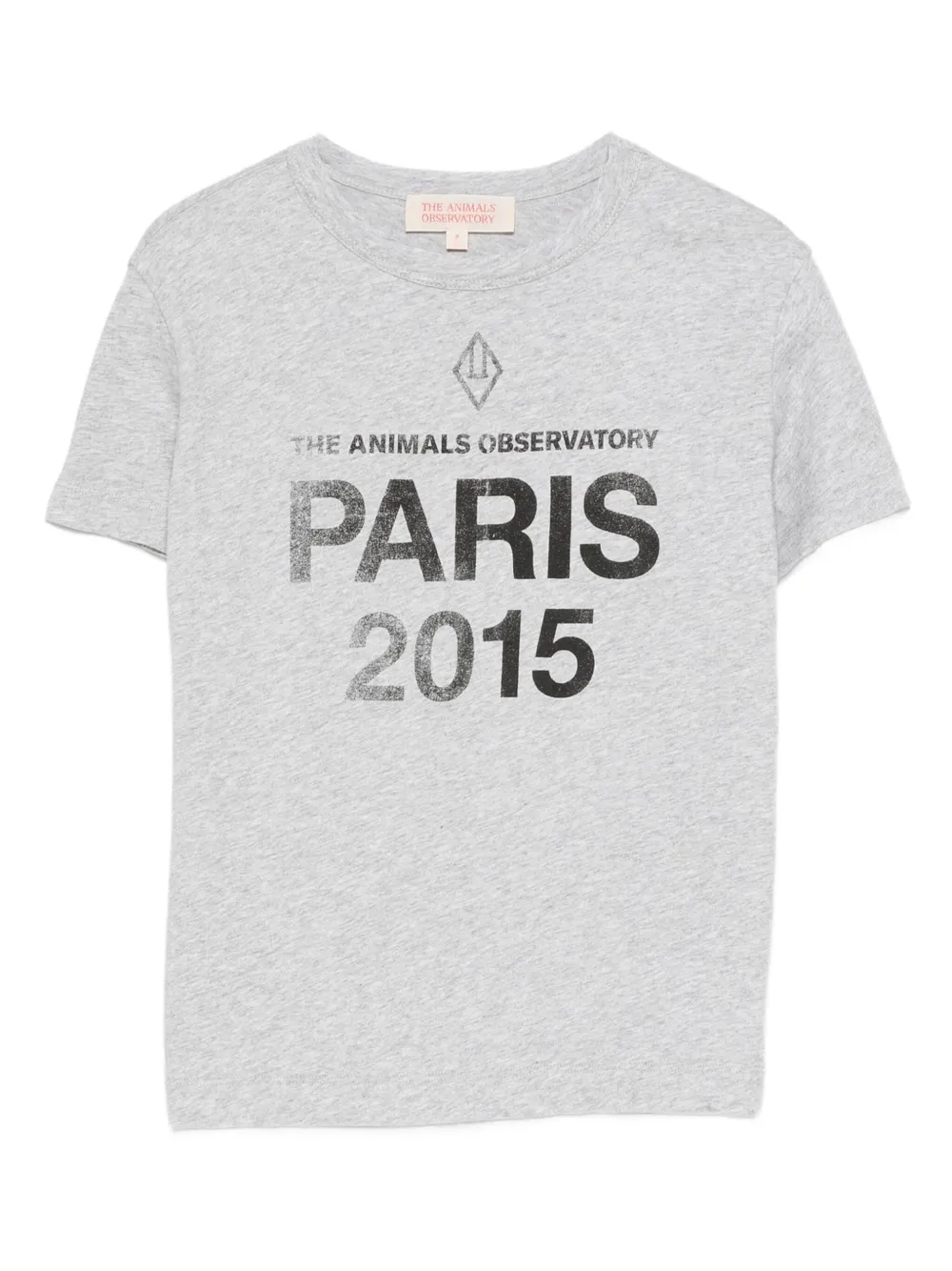 The Animals Observatory Rooster T-shirt | Grey | Image 1