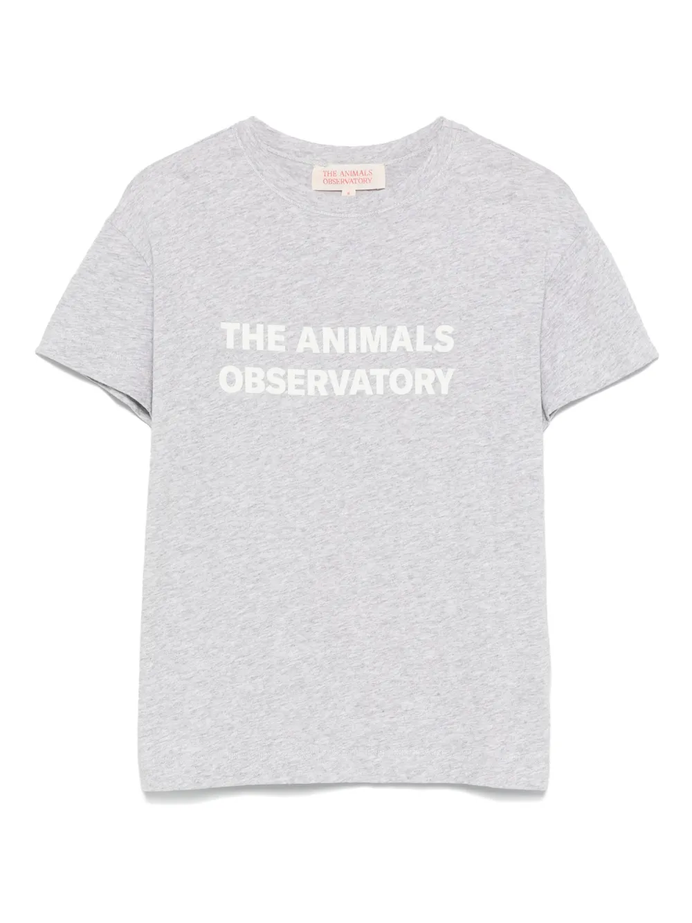 The Animals Observatory Orion logo-print T-shirt | Grey | Image 1