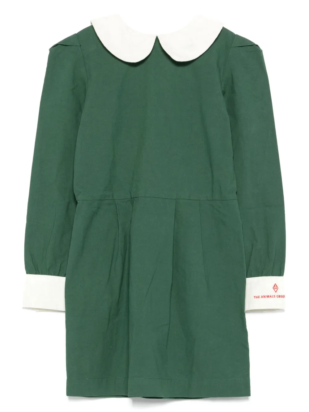 The Animals Observatory long sleeve dress | Green | Image 1