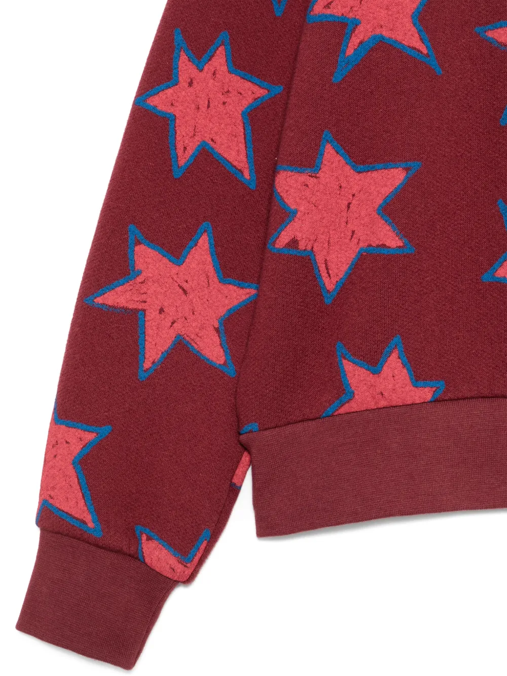 The Animals Observatory Sweater met sterrenprint Rood