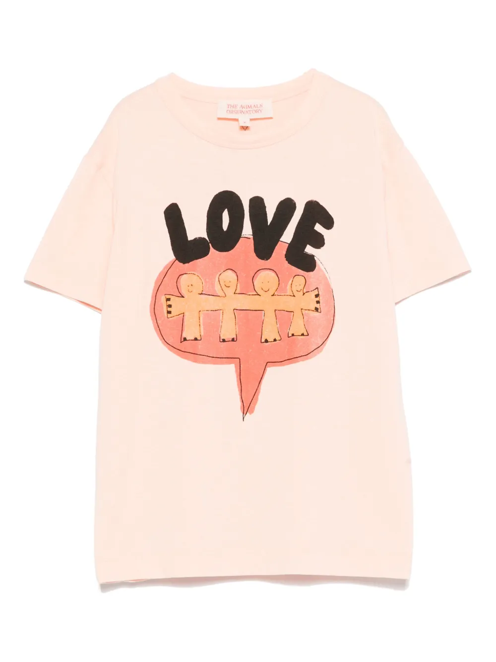 The Animals Observatory graphic-print T-shirt | Pink | Image 1