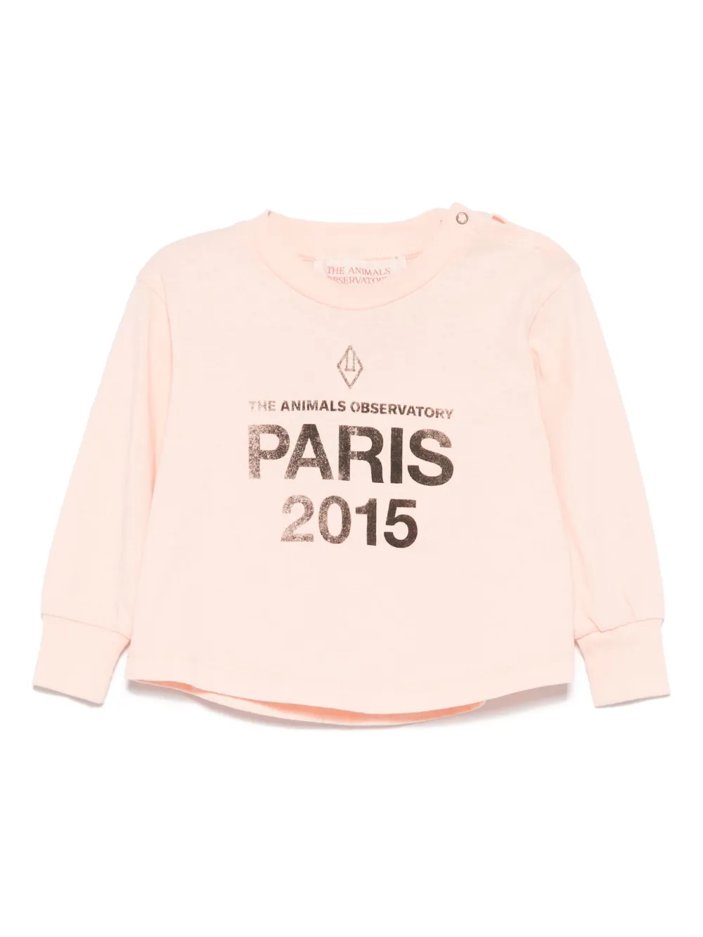 The Animals Observatory T-shirt a maniche lunghe - Rosa