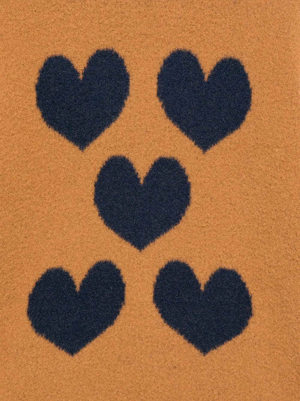 The Animals Observatory Heart-motif Sweatshirt In Brown