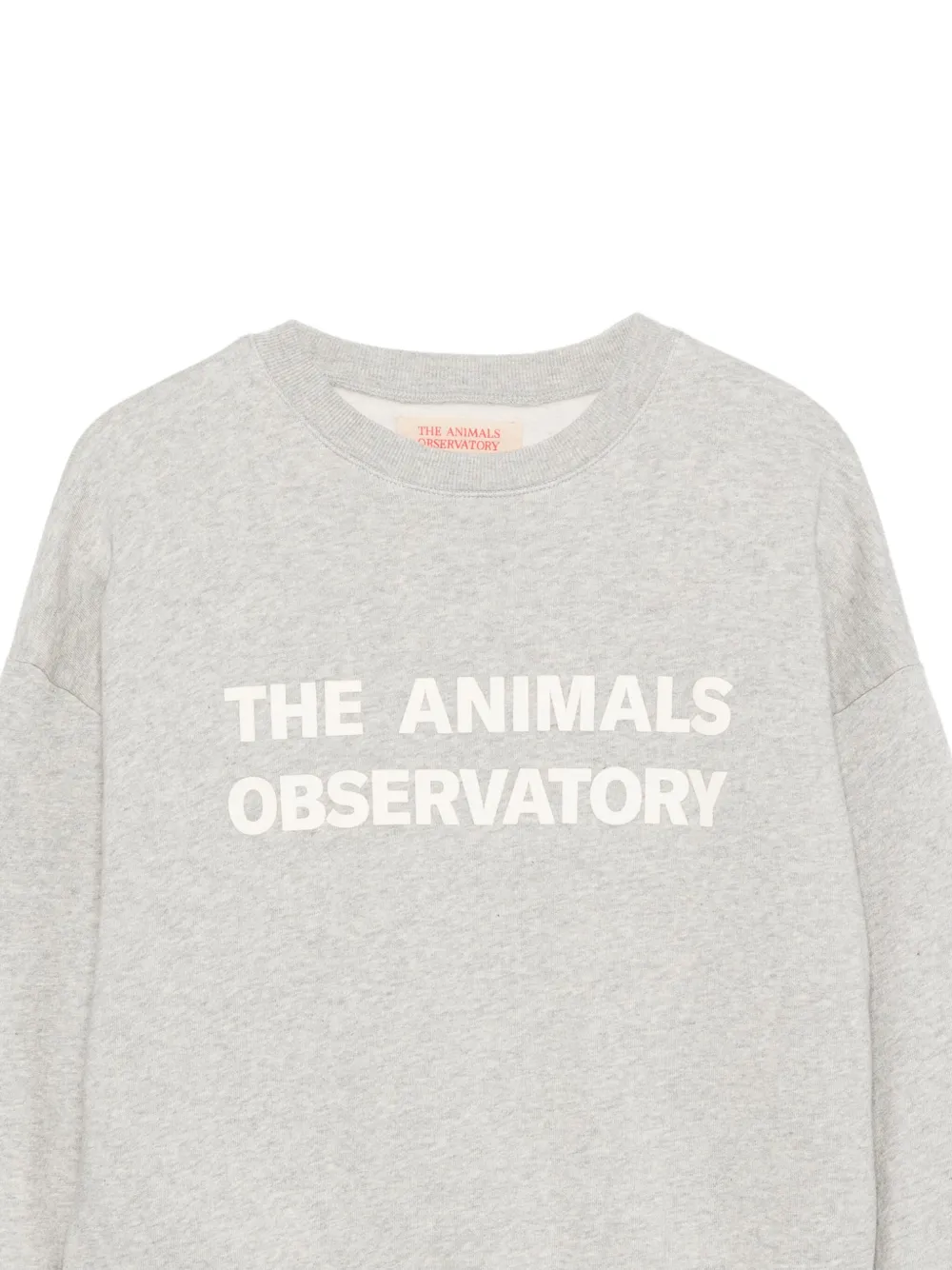 The Animals Observatory Sweater met logoprint Grijs
