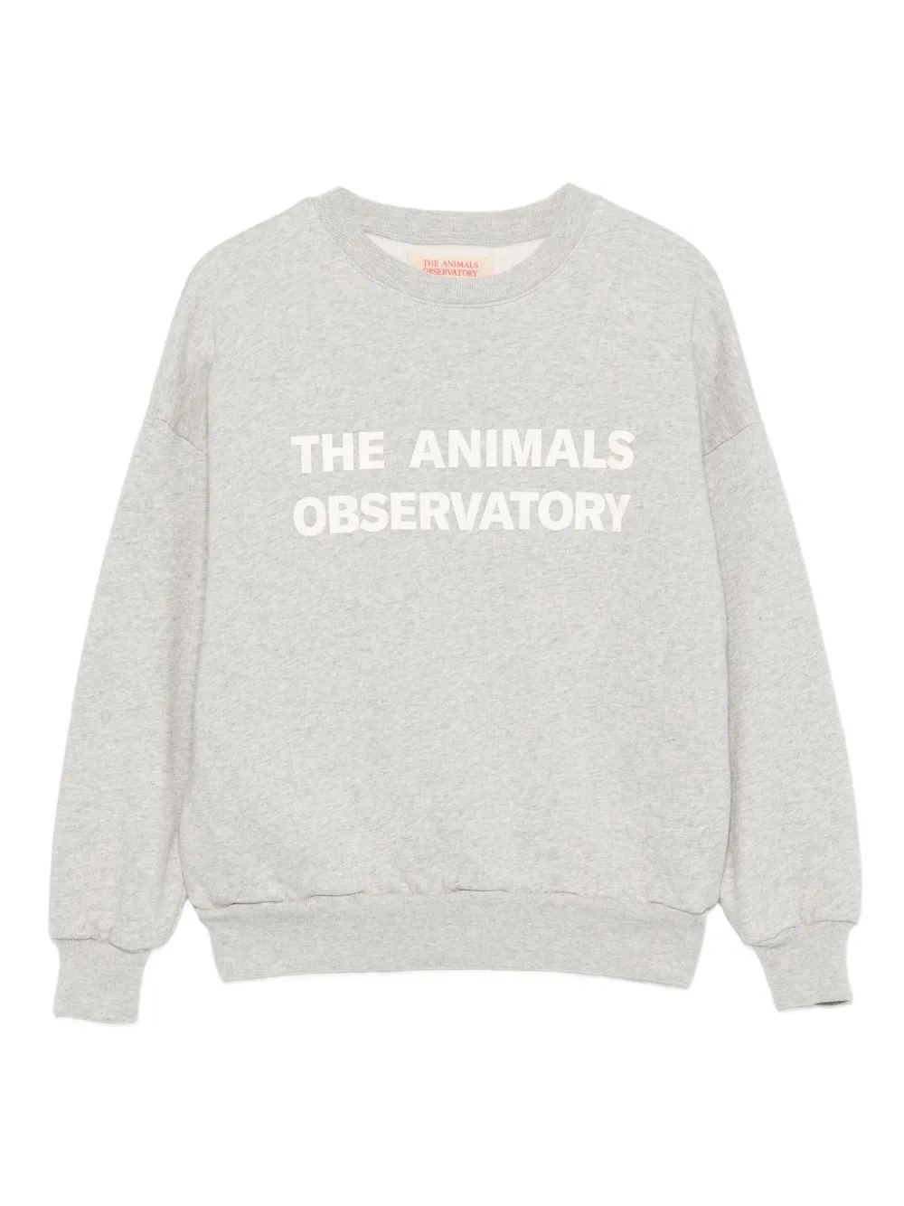 The Animals Observatory logo-print sweatshirt | Grey | Image 1