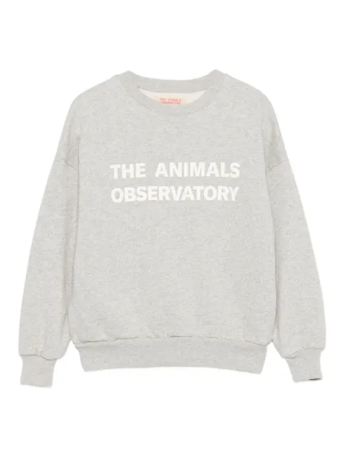The Animals Observatory logo-print sweatshirt