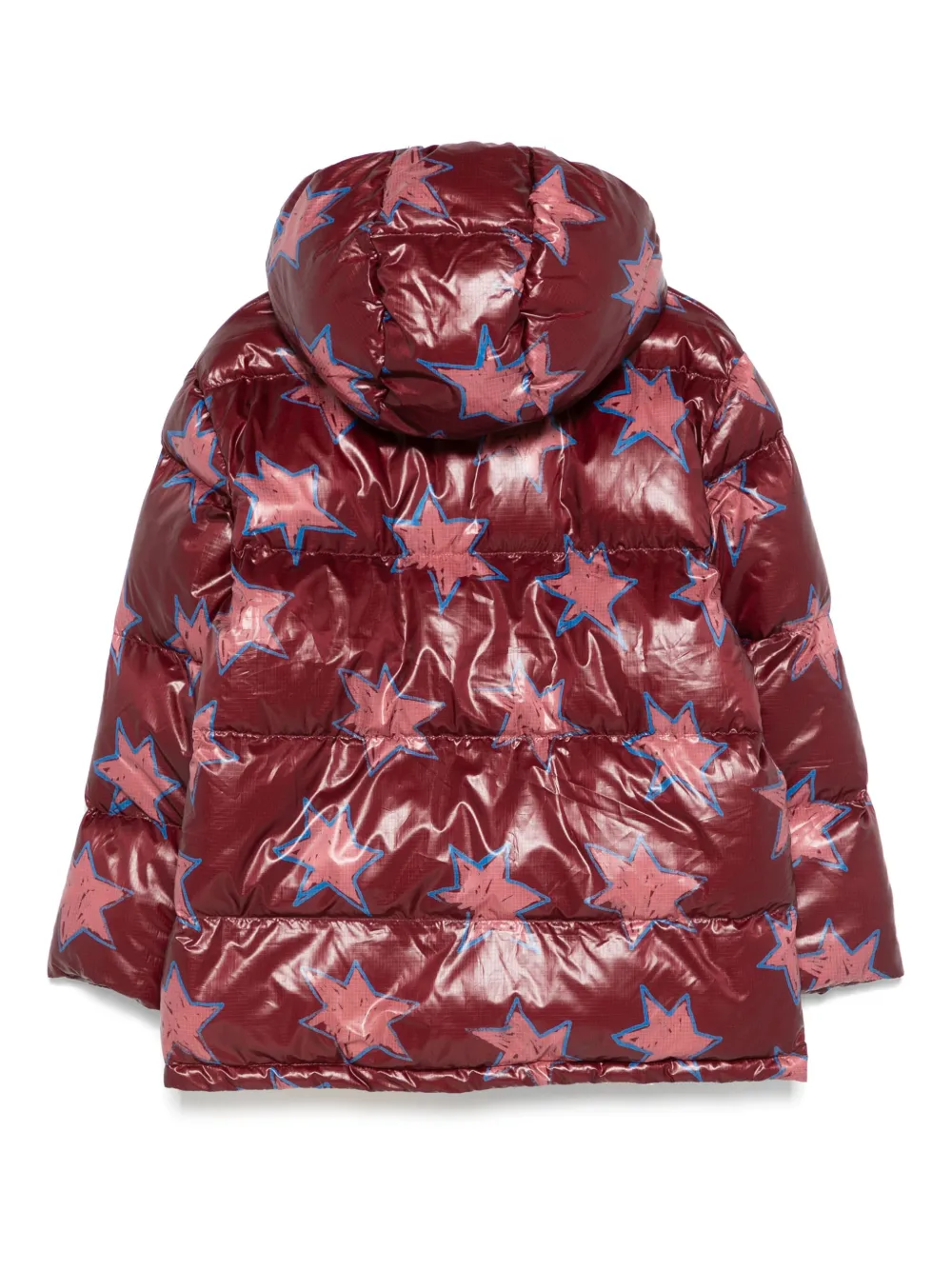 The Animals Observatory  Lemur star-print puffer jacket | Girls Padded Jackets | Image 2