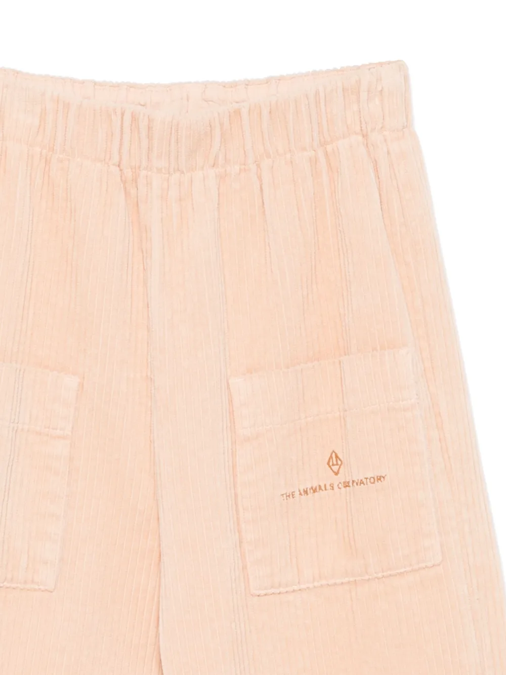 The Animals Observatory Patch-pockets Corduroy Trousers In Neutral
