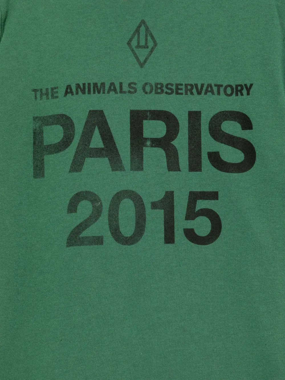 The Animals Observatory Jurk met logoprint Groen