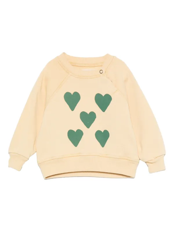 The Animals Observatory ハートプリント スウェットシャツ