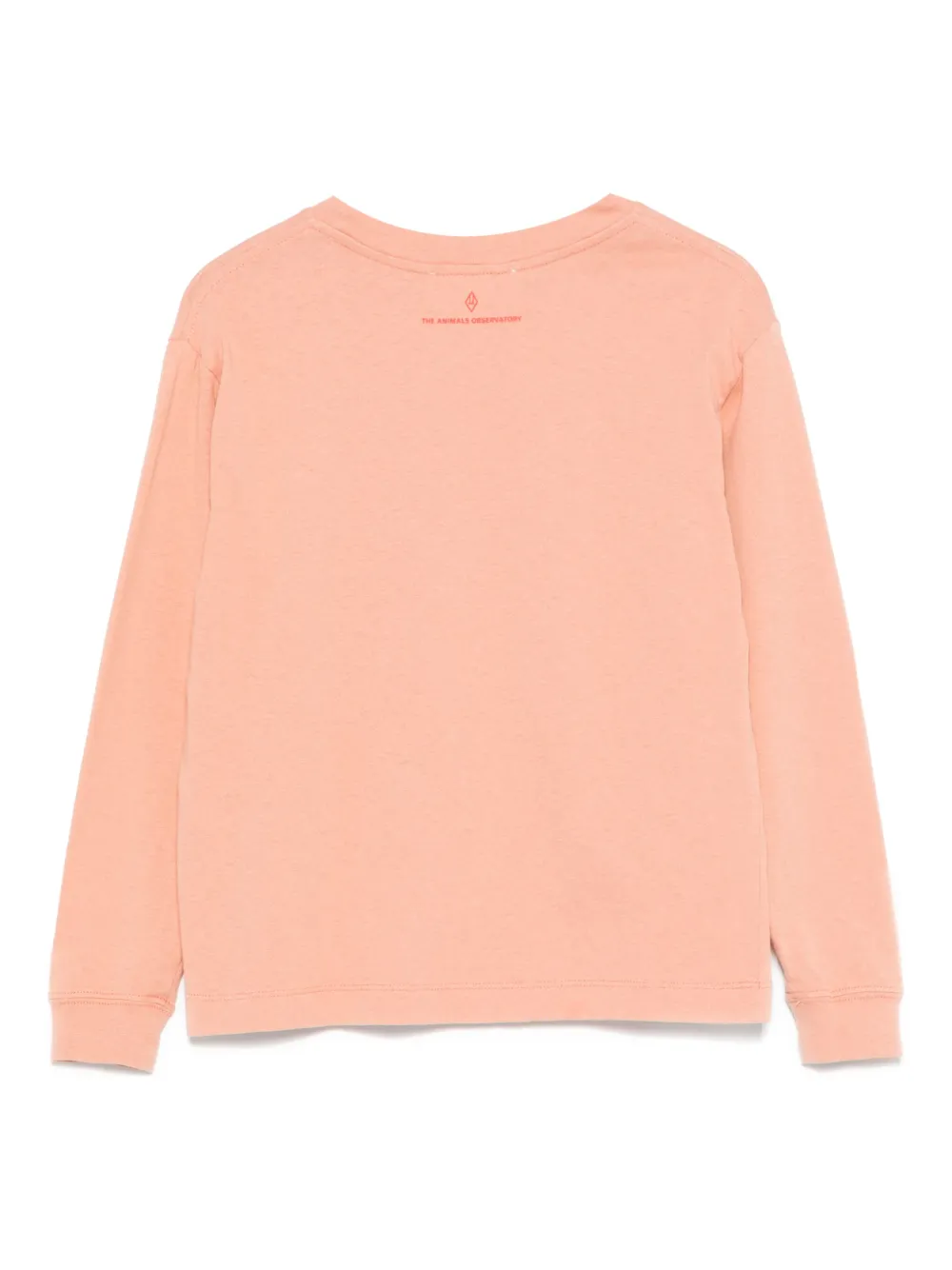 The Animals Observatory heart-print long-sleeved T-shirt | Girls T-Shirts | Image 2
