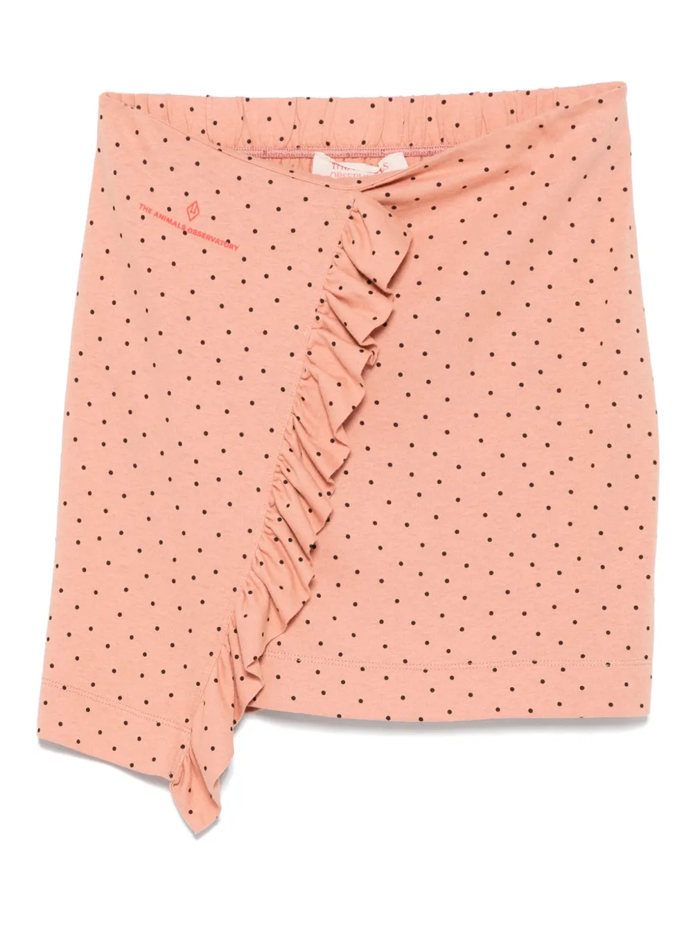 The Animals Observatory polka-dot ruffle skirt | Pink | Image 1