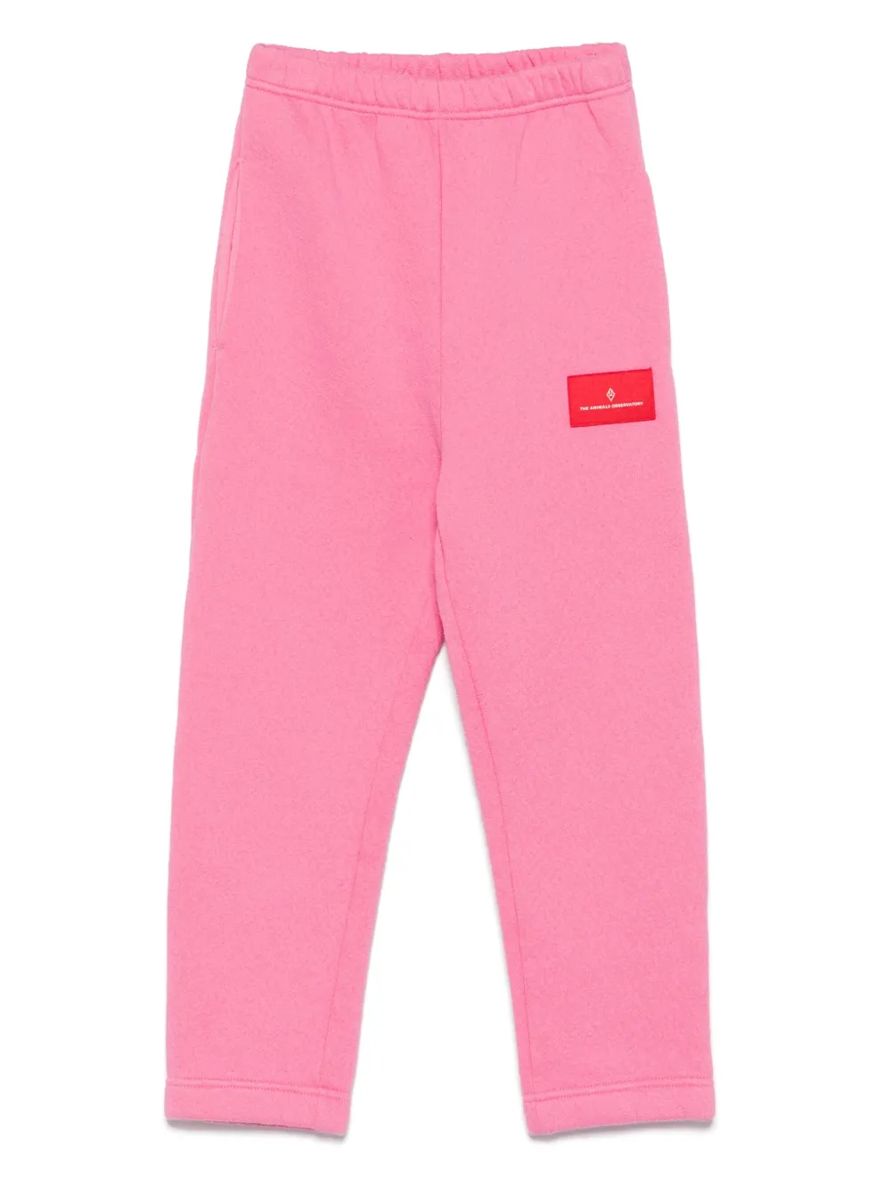 The Animals Observatory logo-patch sweatpants | Pink | Image 1