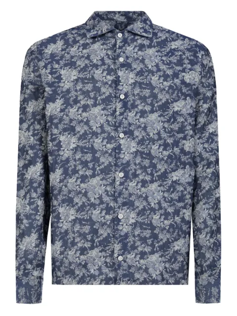 GAZZARRINI X MICHELE FRANZESE floral-print shirt