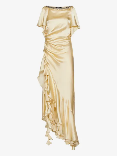 Amen Kleid aus Seidensatin
