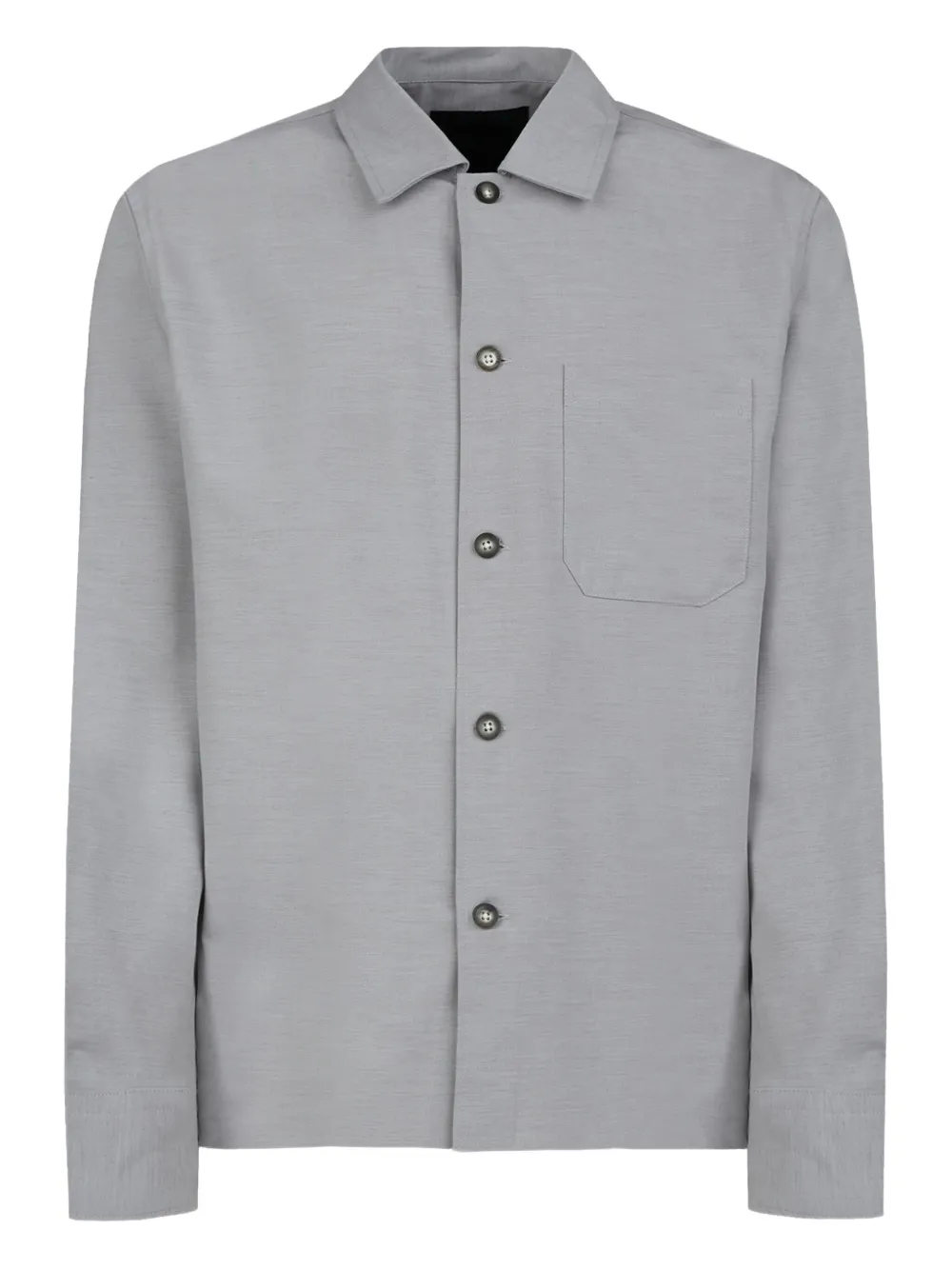 GAZZARRINI X MICHELE FRANZESE camisa manga larga con botones | gris | Image 1