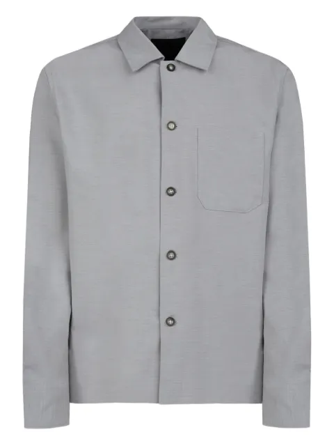 GAZZARRINI X MICHELE FRANZESE wool-blend shirt