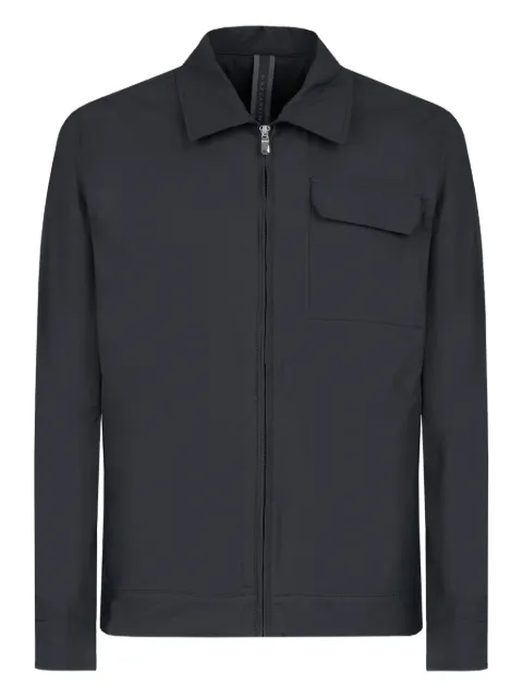 GAZZARRINI X MICHELE FRANZESE zip-front overshirt