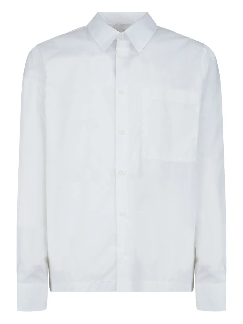 GAZZARRINI X MICHELE FRANZESE camisa de popelina con botones | blanco | Image 1