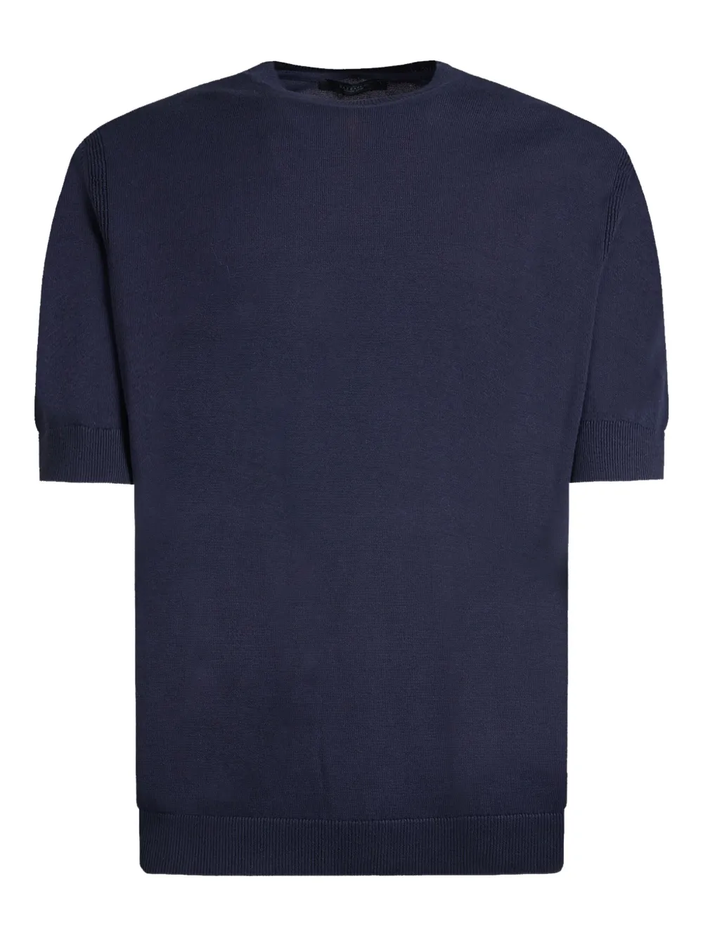 GAZZARRINI X MICHELE FRANZESE short-sleeve knitted T-shirt | Blue | Image 1