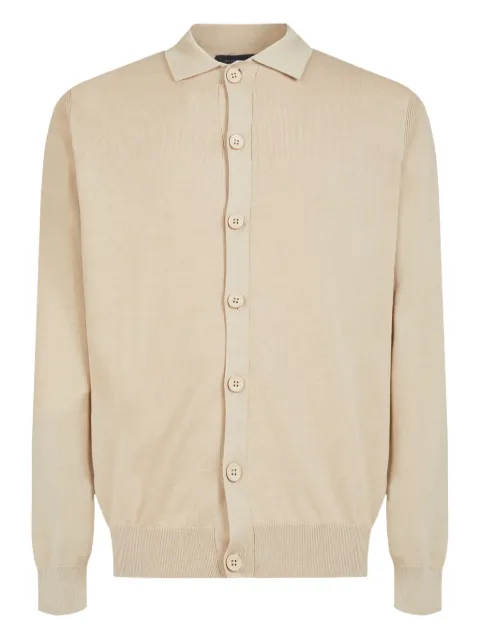 GAZZARRINI X MICHELE FRANZESE fine-knit cardigan