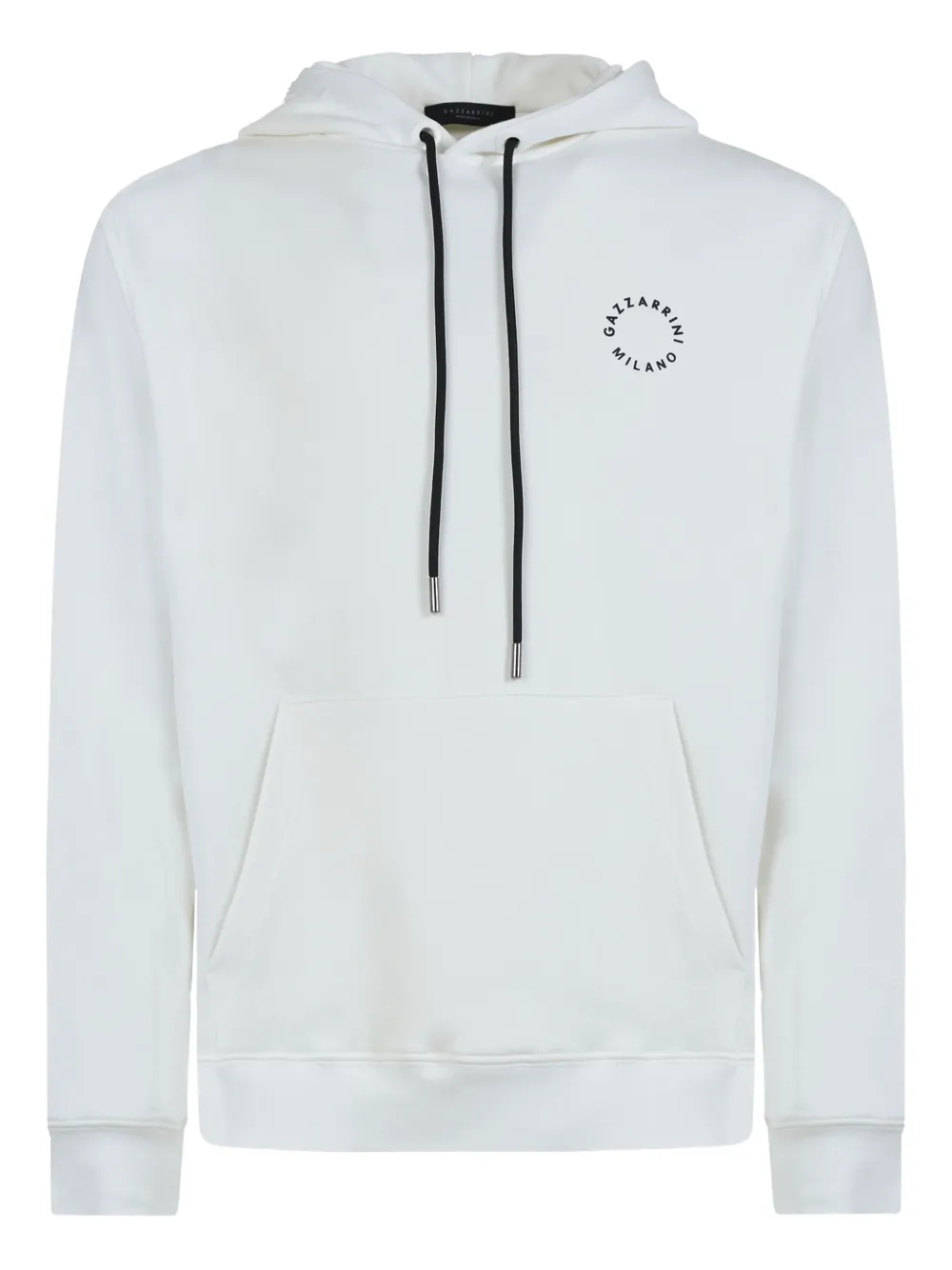 GAZZARRINI X MICHELE FRANZESE hoodie à détail de logo | blanc | Image 1