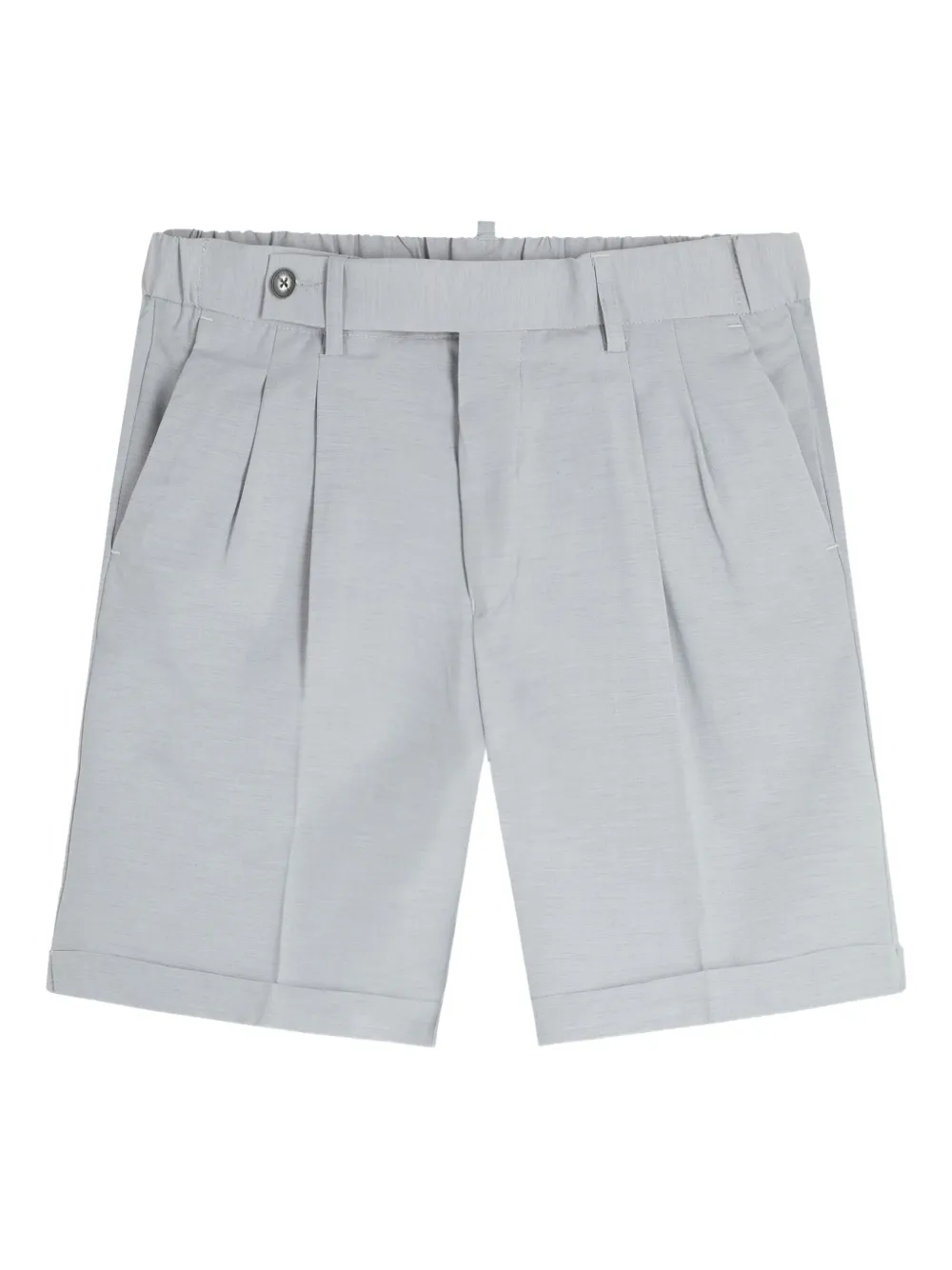 GAZZARRINI X MICHELE FRANZESE pleat-detail shorts | Grey | Image 1