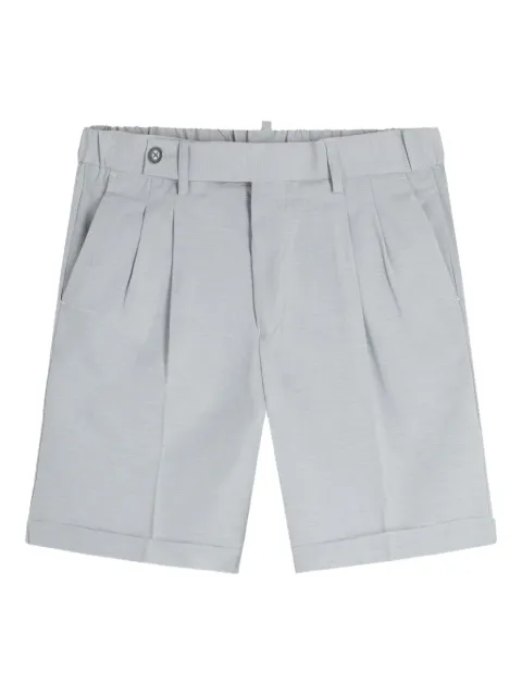 GAZZARRINI X MICHELE FRANZESE pleat-detail shorts