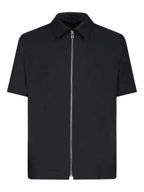 GAZZARRINI X MICHELE FRANZESE zip-up short-sleeved polo shirt