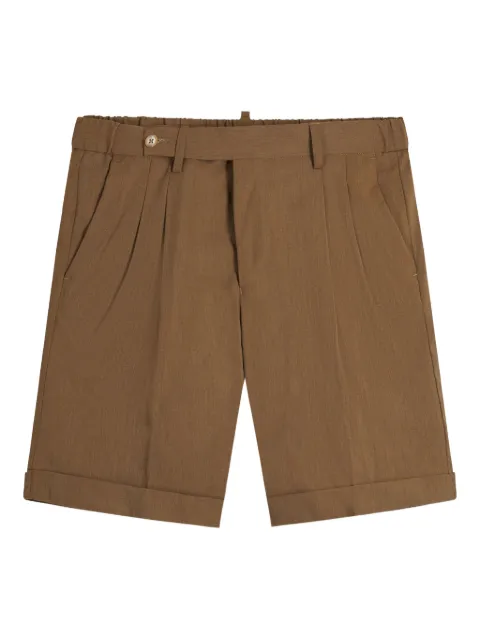 GAZZARRINI X MICHELE FRANZESE pleat-detail shorts