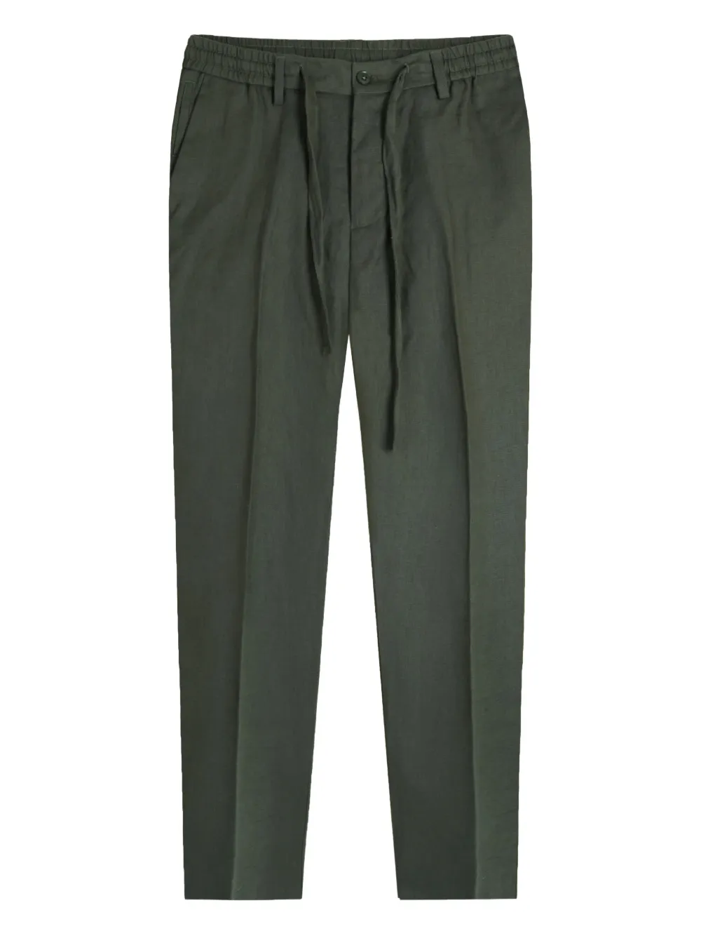 GAZZARRINI X MICHELE FRANZESE drawstring tapered trousers | Green | Image 1