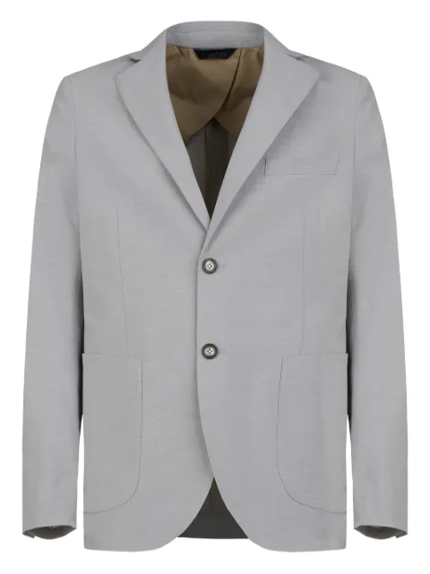 GAZZARRINI X MICHELE FRANZESE wool-blend blazer