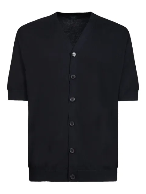 GAZZARRINI X MICHELE FRANZESE short-sleeved button-up cardigan