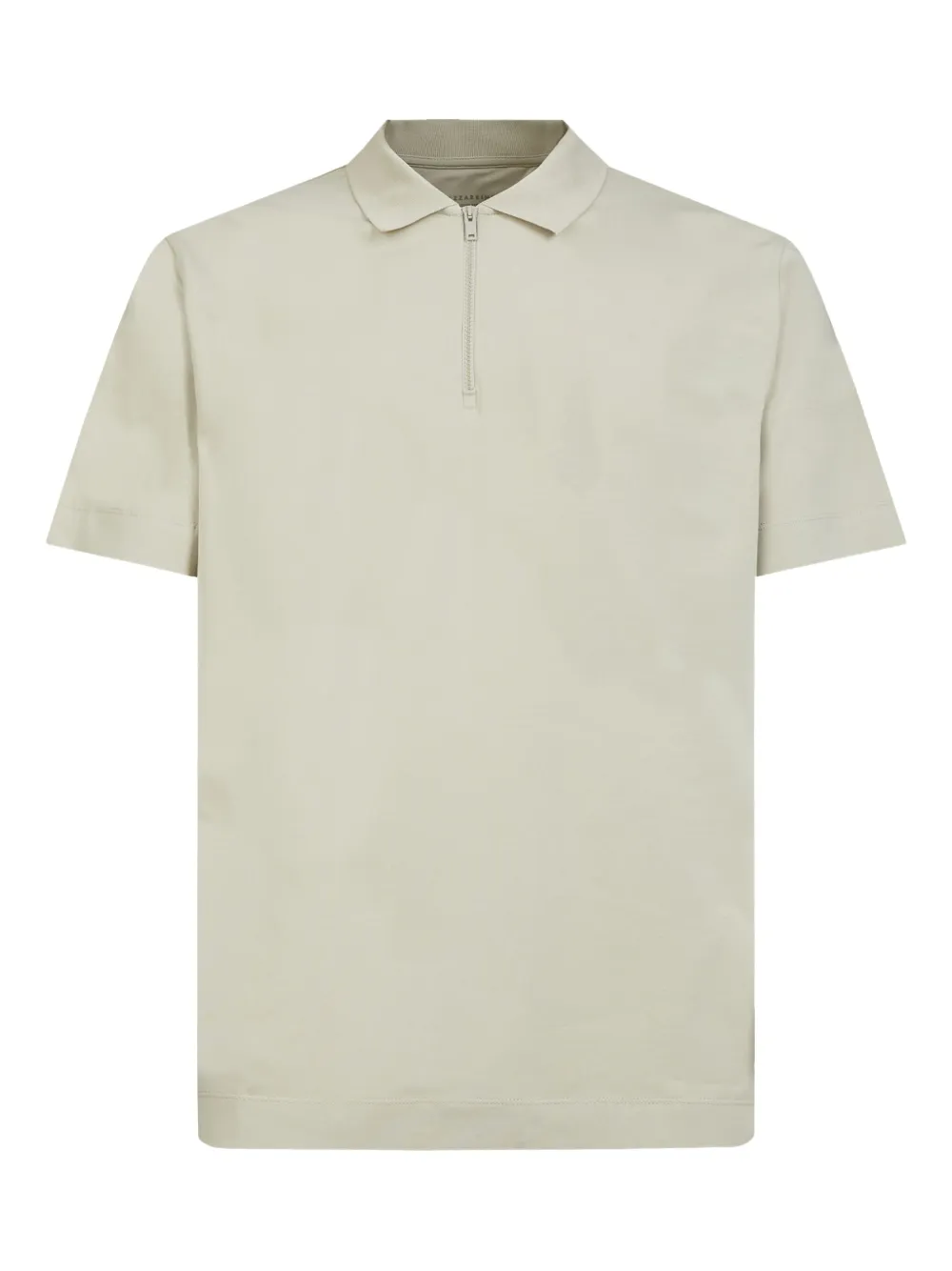 GAZZARRINI X MICHELE FRANZESE playera tipo polo con cierre | neutro | Image 1
