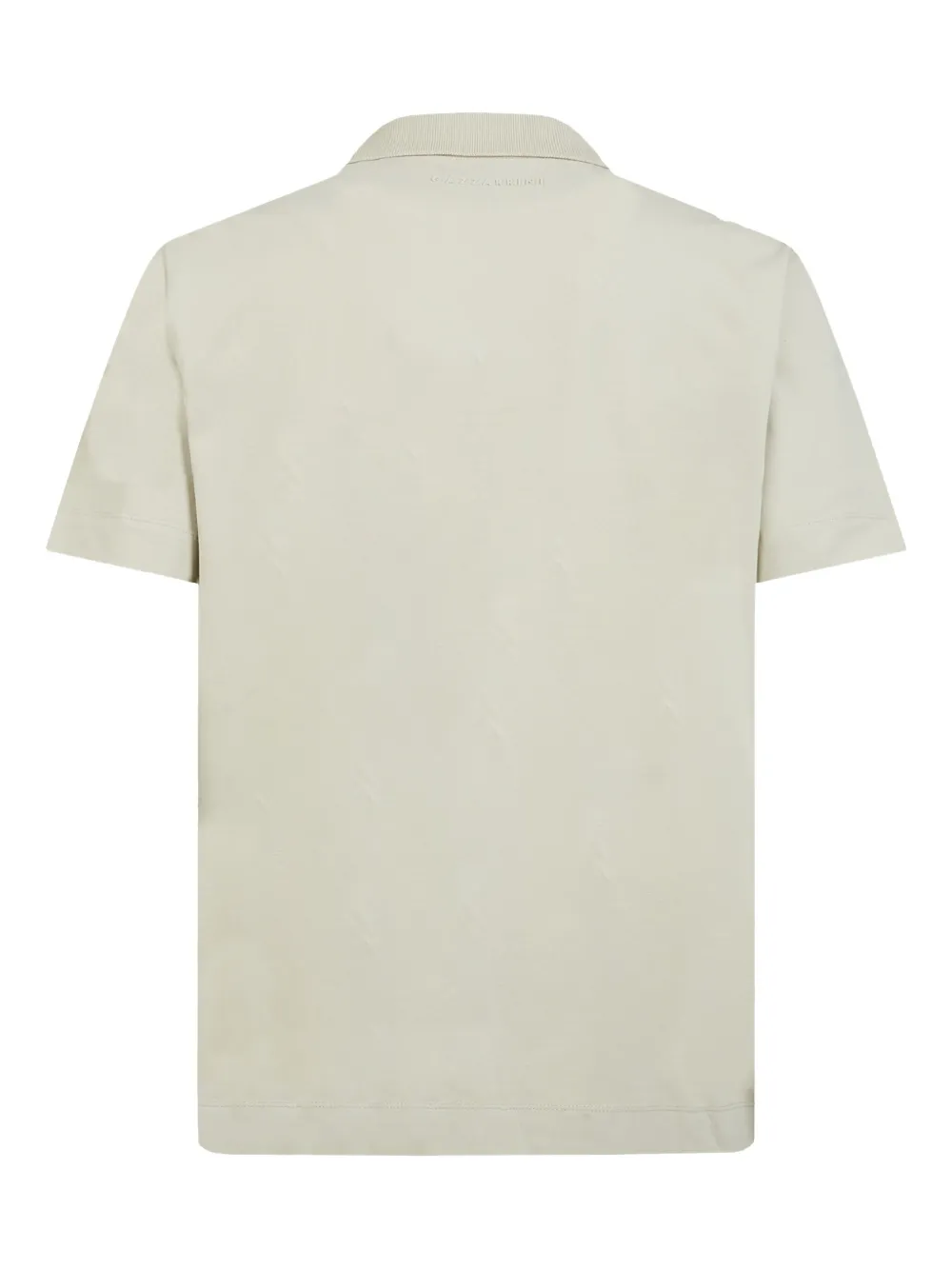 GAZZARRINI X MICHELE FRANZESE zip-up polo shirt - Beige