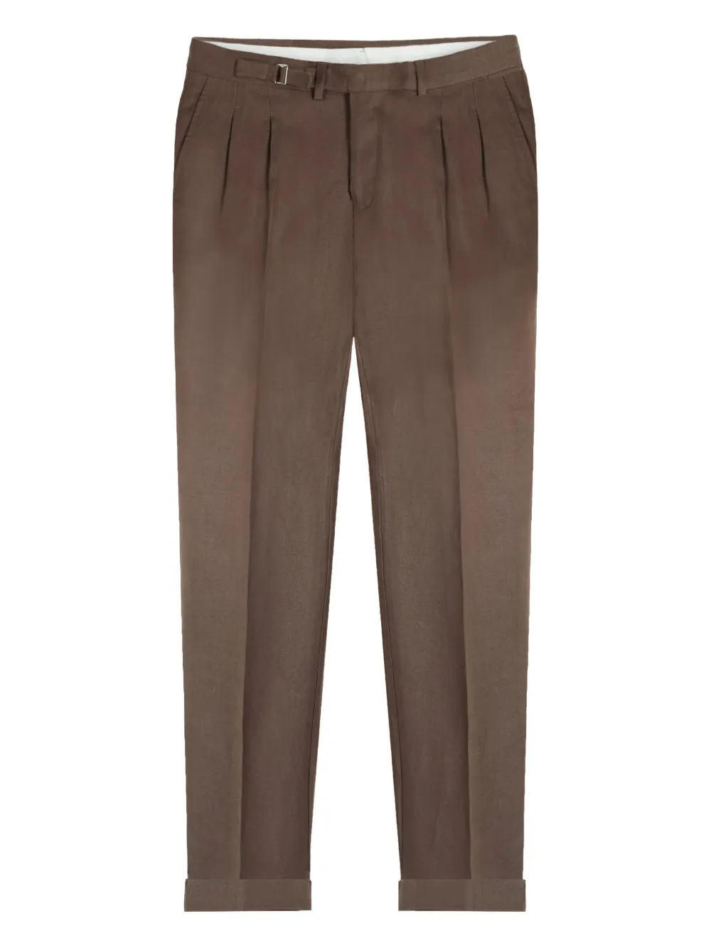 GAZZARRINI X MICHELE FRANZESE pleated pants | Brown | Image 1