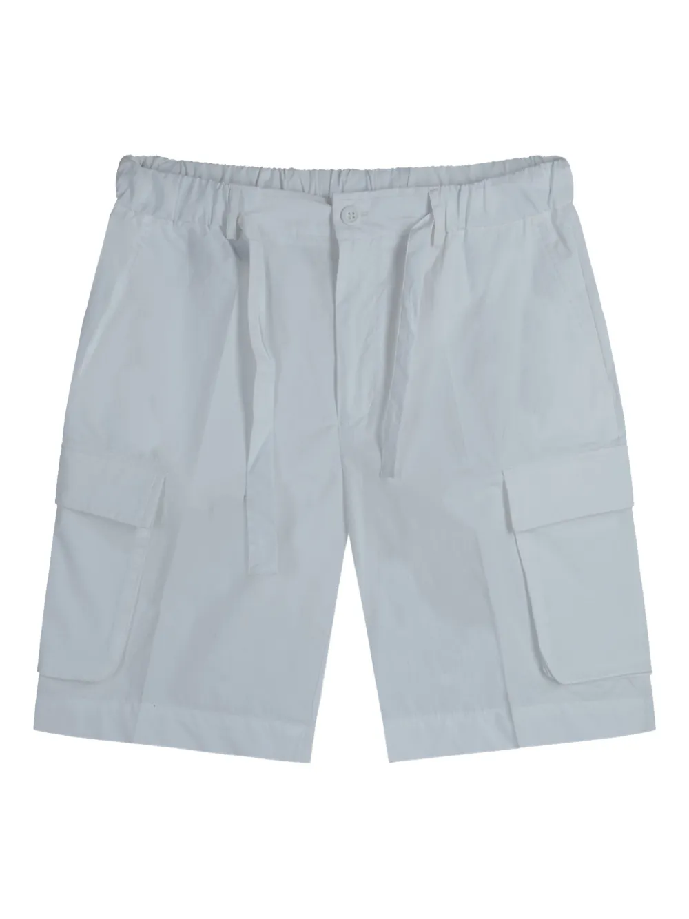 GAZZARRINI X MICHELE FRANZESE bermudas cargo con cinturilla elástica | blanco | Image 1