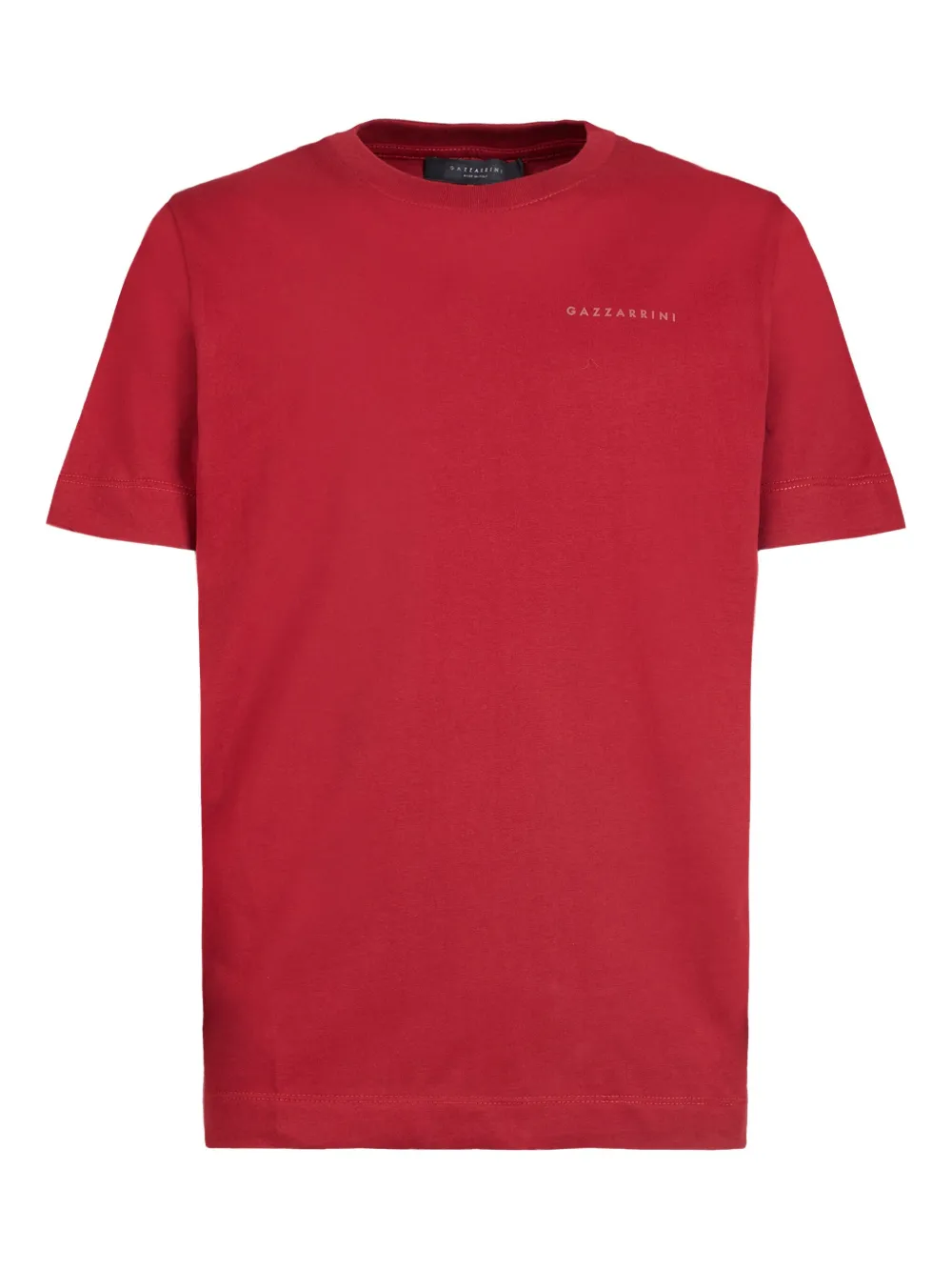 GAZZARRINI X MICHELE FRANZESE logo-print t-shirt | Red | Image 1
