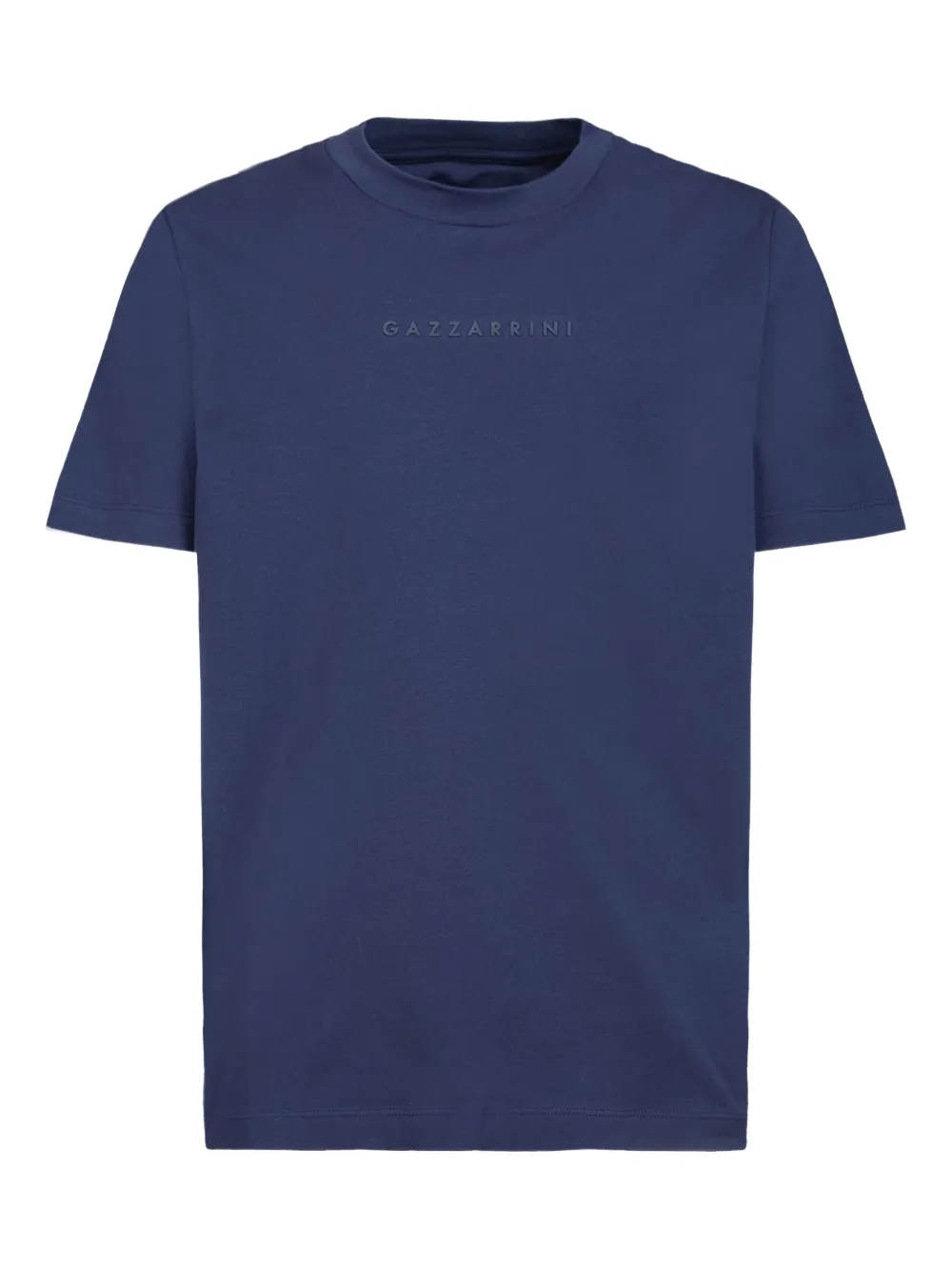GAZZARRINI X MICHELE FRANZESE logo-embossed T-shirt | Blue | Image 1