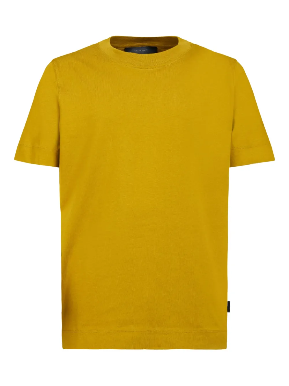 GAZZARRINI X MICHELE FRANZESE crew-neck cotton T-shirt | Yellow | Image 1