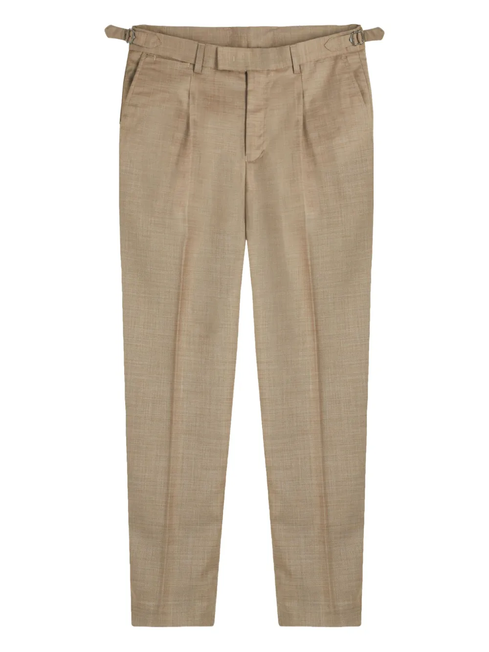 GAZZARRINI X MICHELE FRANZESE Plissierte Hose | Nude | Image 1