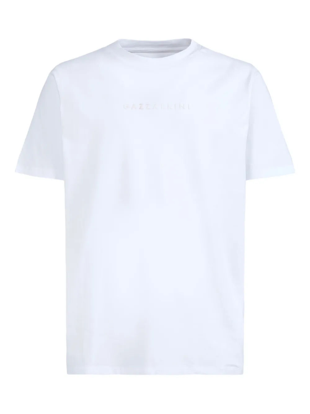 GAZZARRINI X MICHELE FRANZESE logo-embossed T-shirt | White | Image 1