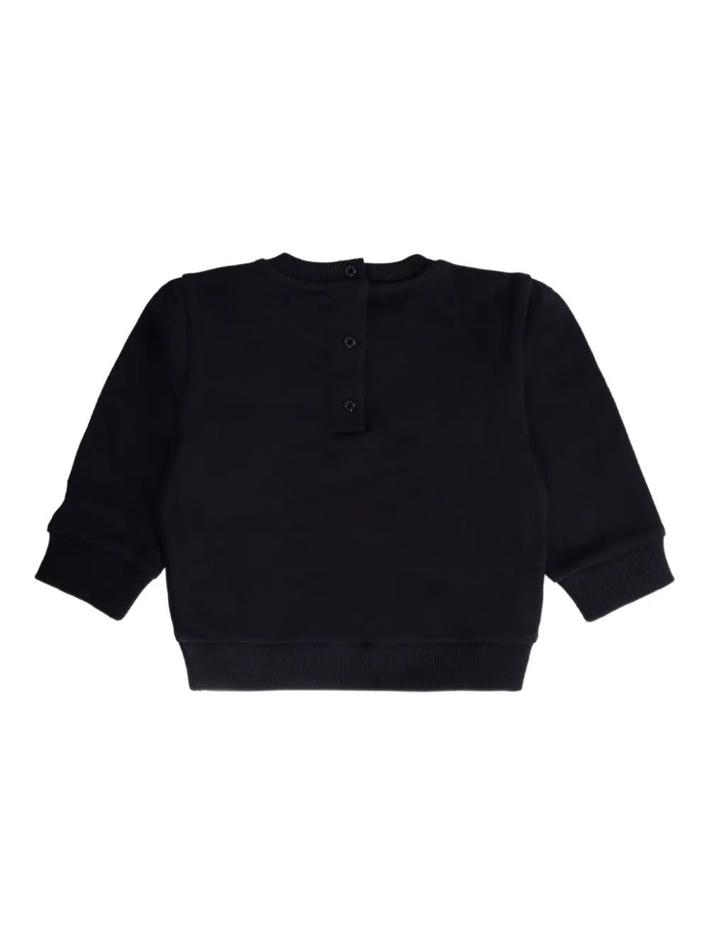 Balmain Kids Sweater met logoprint Zwart