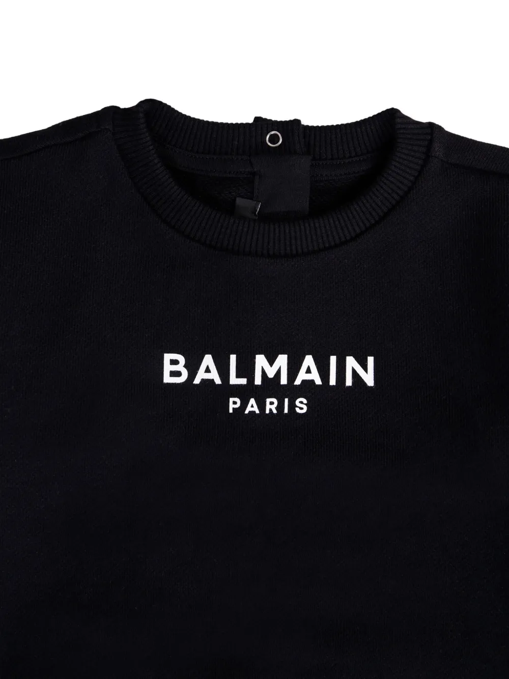 Balmain Kids Sweater met logoprint Zwart
