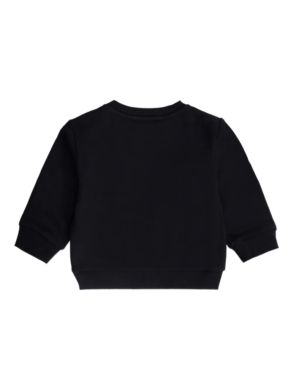 Balmain Kids Sweater met logo Zwart